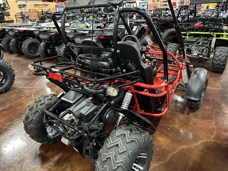 2022 TRAILMASTER 200E XRX DELUXE RED  in a DELUXE RED exterior color. Family PowerSports (877) 886-1997 familypowersports.com 