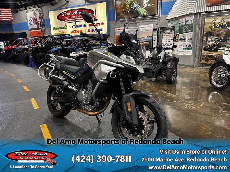 2023 CFMOTO CF800-5US  in a TWILIGHT BLUE exterior color. Del Amo Motorsports of Redondo Beach (424) 304-1660 delamomotorsports.com 