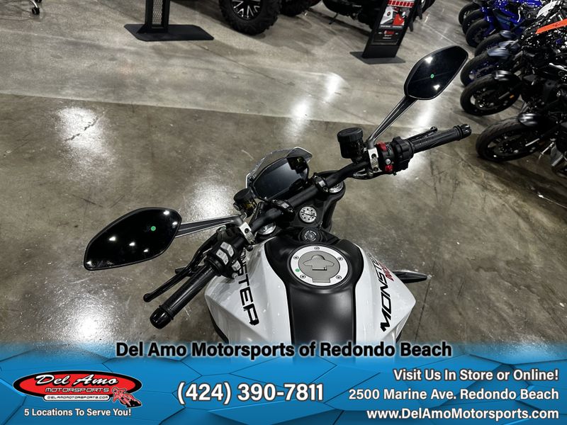 2024 Ducati MONSTER PLUS  in a ICE WHITE exterior color. Del Amo Motorsports of Redondo Beach (424) 304-1660 delamomotorsports.com 