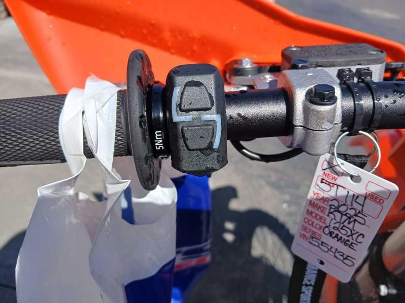 New 2025 KTM XC 125 
