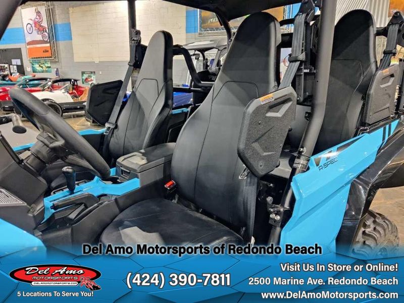 2023 Yamaha YXF10WRAPL  in a CYAN/YAMAHA BLACK exterior color. Del Amo Motorsports of Redondo Beach (424) 304-1660 delamomotorsports.com 