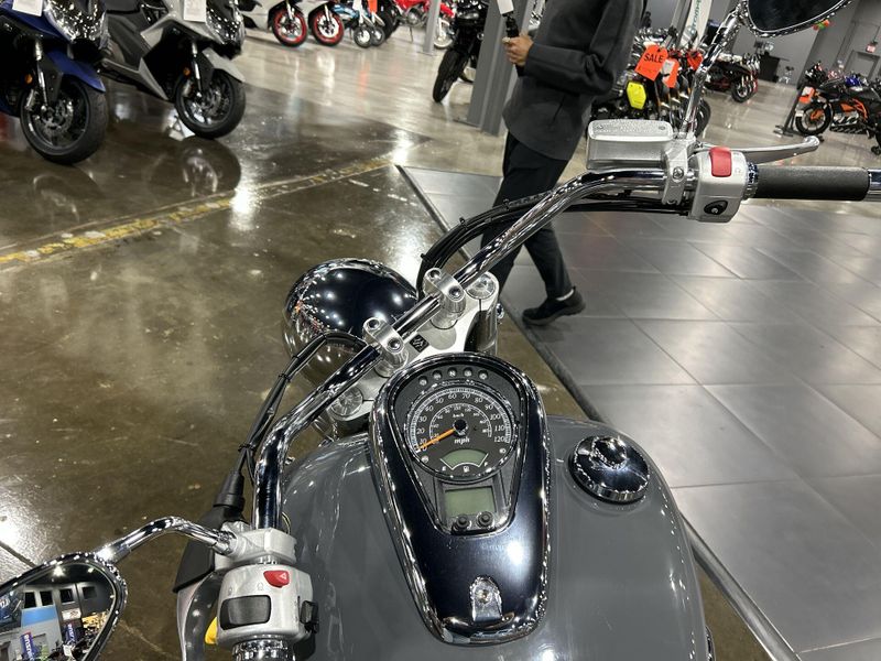 2025 Suzuki BOULEVARD C50  in a GRAY exterior color. Del Amo Motorsports of Redondo Beach (424) 390-7811 delamomotorsports.com 