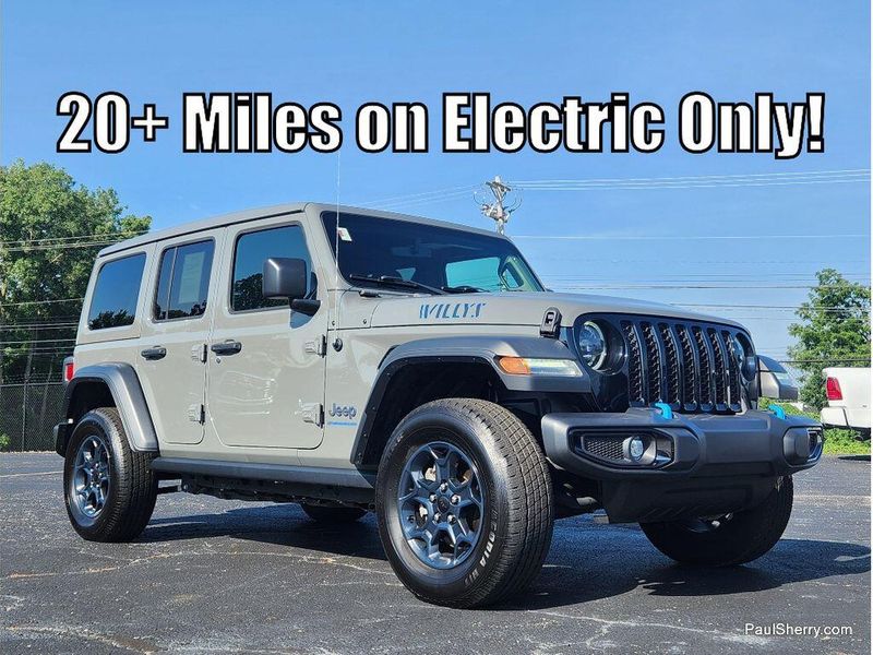 Used 2023 Jeep Wrangler 4xE Willys 4xe