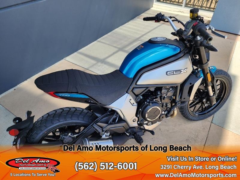 2023 CFMOTO CF700-2US  in a ZEPHYR BLUE exterior color. Del Amo Motorsports of Long Beach (562) 362-3160 delamomotorsports.com 