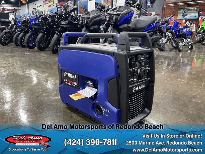 2021 Yamaha EF2200ISZ  in a BLUE exterior color. Del Amo Motorsports of Redondo Beach (424) 304-1660 delamomotorsports.com 