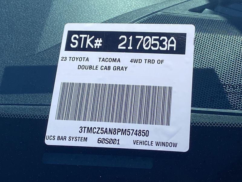 2023 Toyota Tacoma TRD Off-RoadImage 31