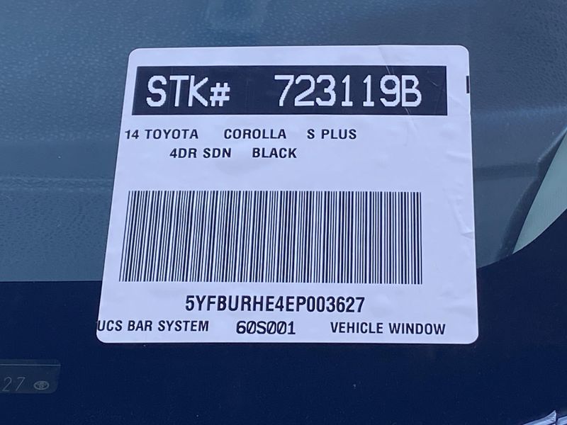 2014 Toyota Corolla S PlusImage 31