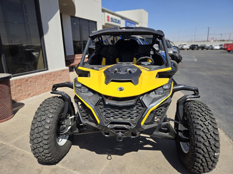 2025 Can-Am MAVERICK R X RS 999T DCT CARBON BLACK AND NEO YELLOWImage 6