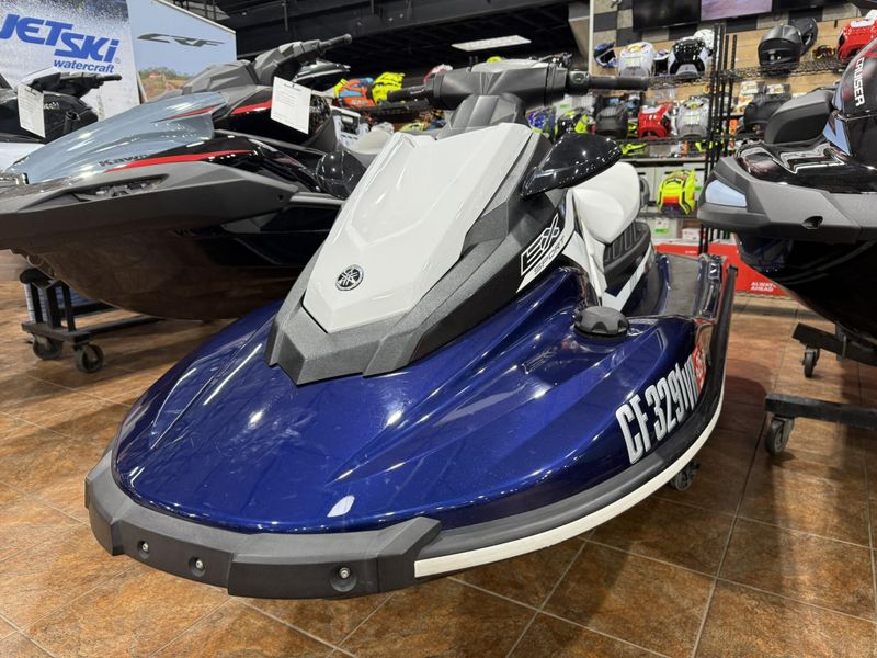 Used 2018 Yamaha EX SPORT-YACHT BLUE&sol;WHITE Image 8