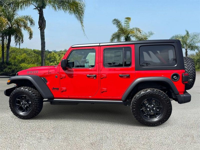 New 2026 Jeep Wrangler 4-door Willys