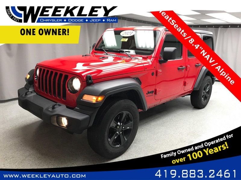 Used 2021 Jeep Wrangler Unlimited Sport AltitudeImage 1