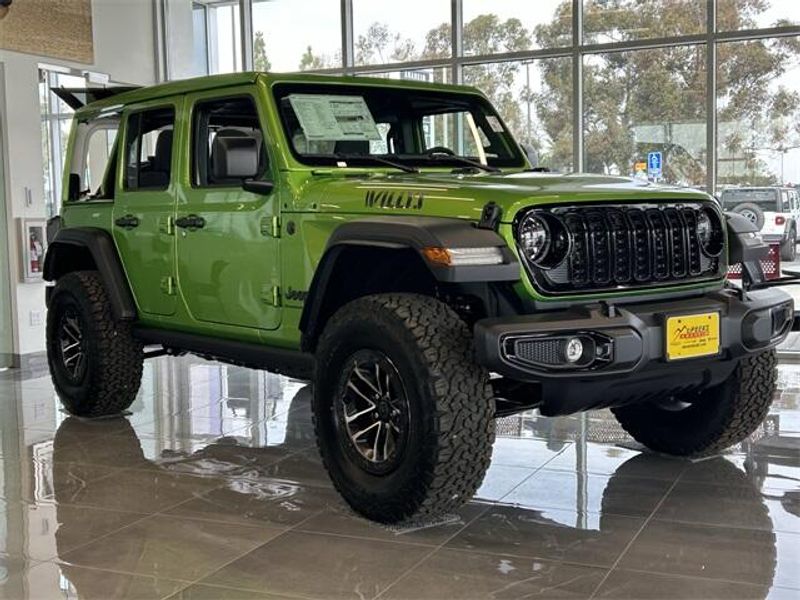 New 2025 Jeep Wrangler 4-door WillysImage 3