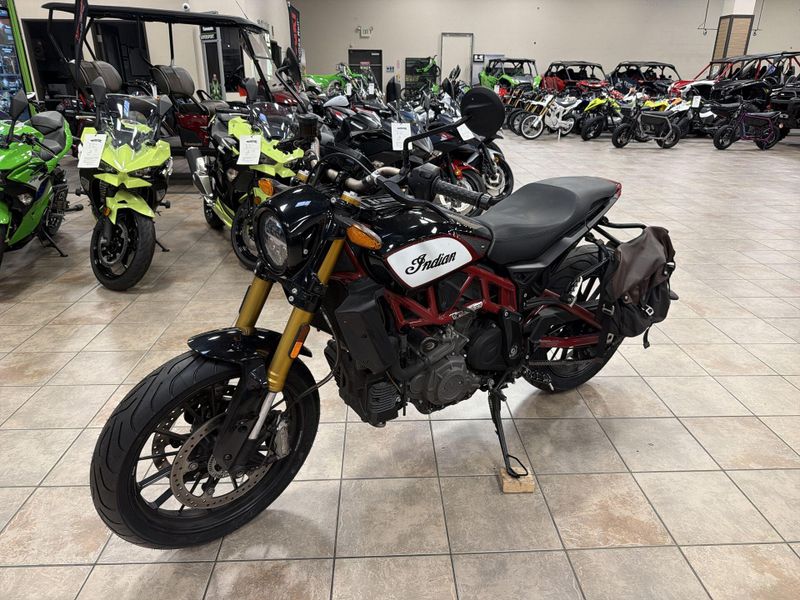 Used 2019 Indian Motorcycle FTR 1200 S  in a CARBON exterior color. Vista Del Amo Motorsports 760-330-5665 delamomotorsports.com 
