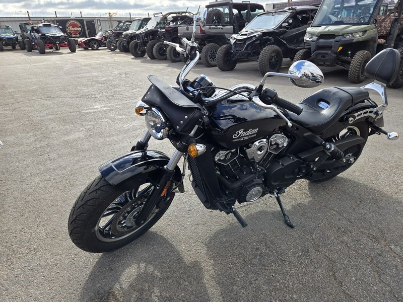 USED 2021 INDIAN MOTORCYCLE SCOUT ABS THUNDER BLACK 49ST BASE Image 3
