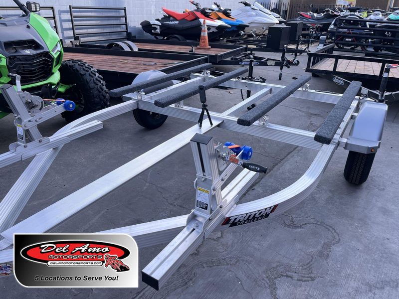 New 2026 Triton ELITE WCII PWC TRAILER W&sol; ALUMINUM WHEELS AND SPARE 13 TIRE Image 1