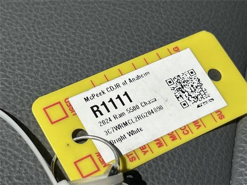 New 2024 RAM 5500 Tradesman Chassis Regular Cab 4x2 108