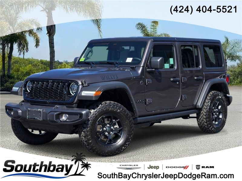 New 2026 Jeep Wrangler 4-door Willys