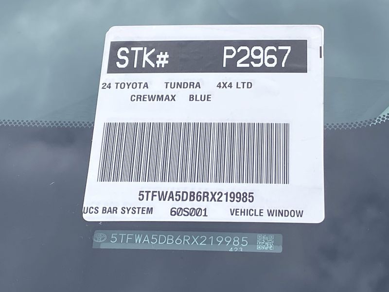 2024 Toyota Tundra LimitedImage 32