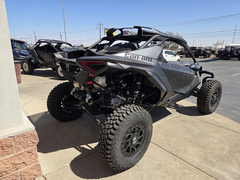 2025 Can-Am MAVERICK R X RS WITH SMARTSHOX 999T DCT TRIPLE BLACKImage 8