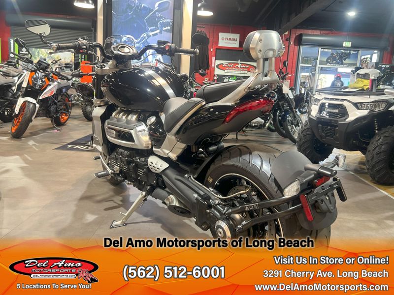 2024 Triumph ROCKET 3 GT  in a SAPPHIRE BLACK exterior color. Del Amo Motorsports of Long Beach (562) 362-3160 delamomotorsports.com 