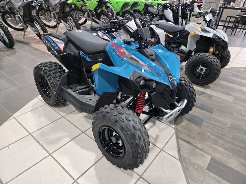 2025 Can-Am RENEGADE 70 EFI ICEBERG BLUE AND BLACKImage 2