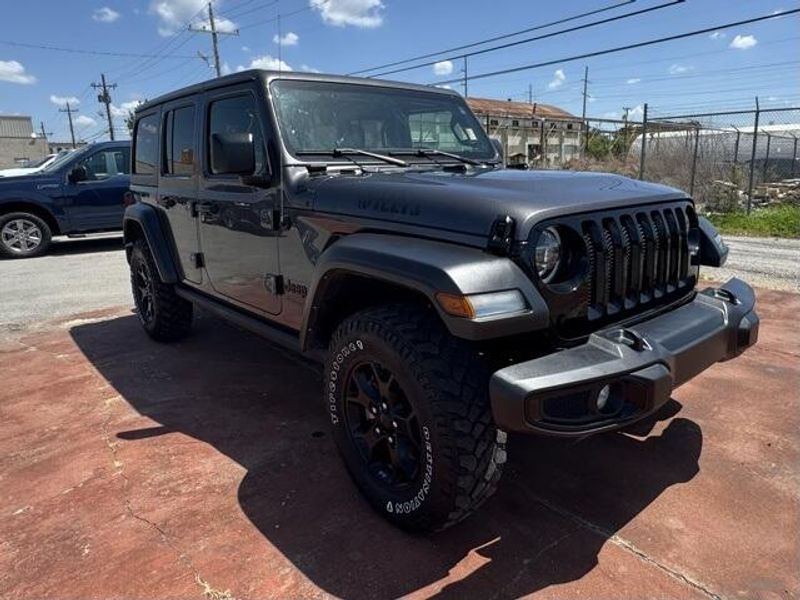 Used 2021 Jeep Wrangler Unlimited WillysImage 3