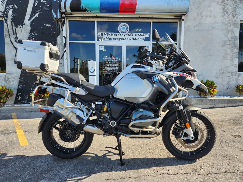 2017 BMW R1200GSA  in a WHITE exterior color. BMW Motorcycles of Miami 786-845-0052 motorcyclesofmiami.com 