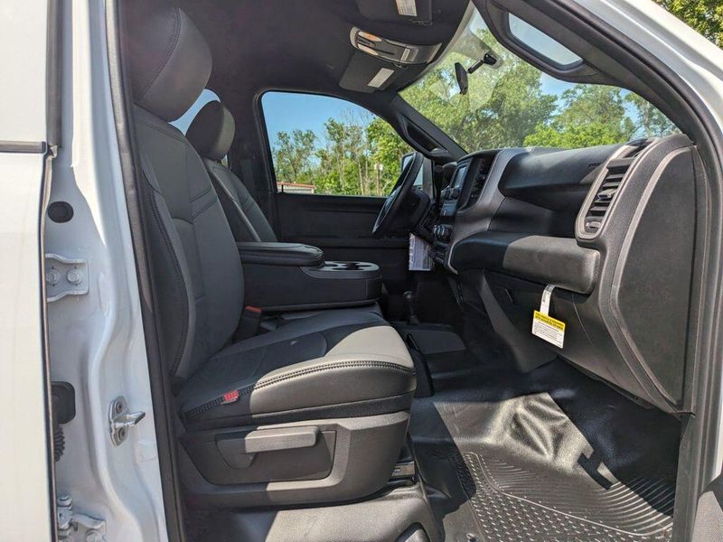 2023 RAM 5500 Chassis Tradesman in a Bright White Clear Coat exterior color and Diesel Gray/Blackinterior. Johnson Dodge 601-693-6343 pixelmotiondemo.com 