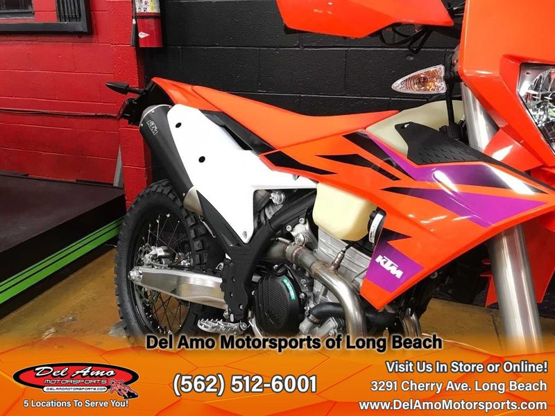 2024 KTM 350 EXC-F  in a ORANGE exterior color. Del Amo Motorsports of Long Beach (562) 362-3160 delamomotorsports.com 