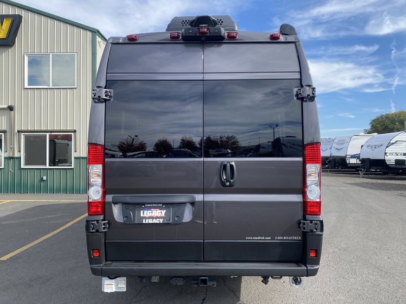 2023 ROADTREK Play  in a Granite Crystal Metallic Clear Coat exterior color and Blackinterior. Legacy Powersports 541-663-1111 legacypowersports.net 