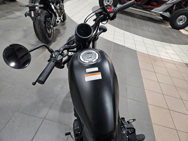 2025 Honda REBEL 500  MATTE BLACK METALLIC Image 9