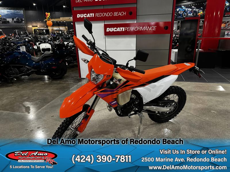 2024 KTM 350 EXC-F  in a ORANGE exterior color. Del Amo Motorsports of Redondo Beach (424) 304-1660 delamomotorsports.com 