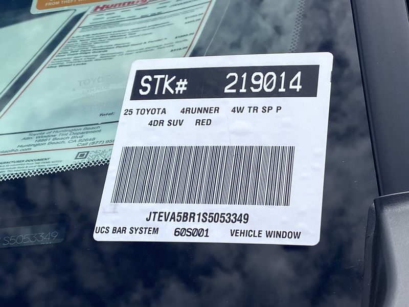 New 2025 Toyota 4Runner TRD Sport PremiumImage 22