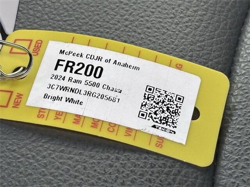 New 2024 RAM 5500 Tradesman Chassis Regular Cab 4x4 120