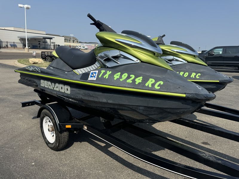 2005 SEADOO RXP BLACK DARK GRAY Image 2