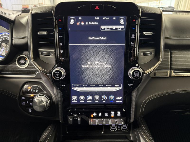 Used 2020 RAM 1500 Limited in a Ivory White Tri Coat Pearl Coat exterior color and Blackinterior. Thys Motor Company 319-318-6640 thysmotorco.com 