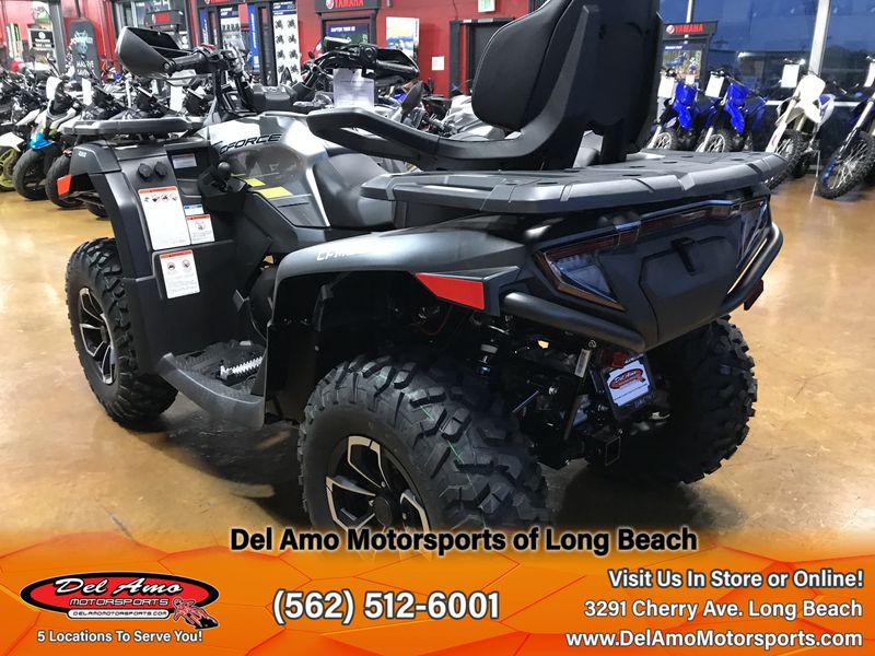 2024 CFMOTO CF600AU-3LA  in a VELOCITY GREY exterior color. Del Amo Motorsports of Long Beach (562) 362-3160 delamomotorsports.com 