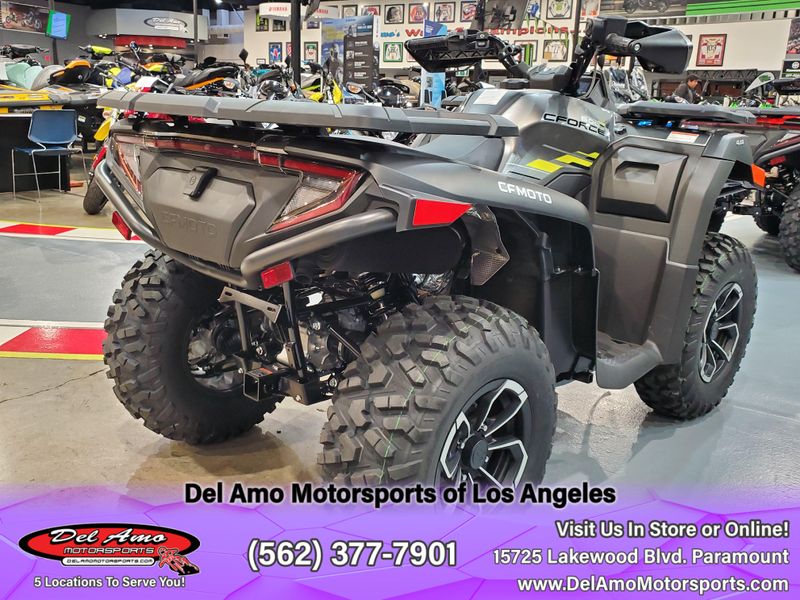 2024 CFMOTO CF600AU-3SA  in a VELOCITY GREY exterior color. Del Amo Motorsports of Los Angeles (562) 262-9181 delamomotorsports.com 