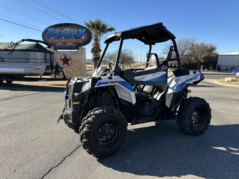 2018 Polaris ACE 570 EPS WHITE LIGHTNINGImage 1