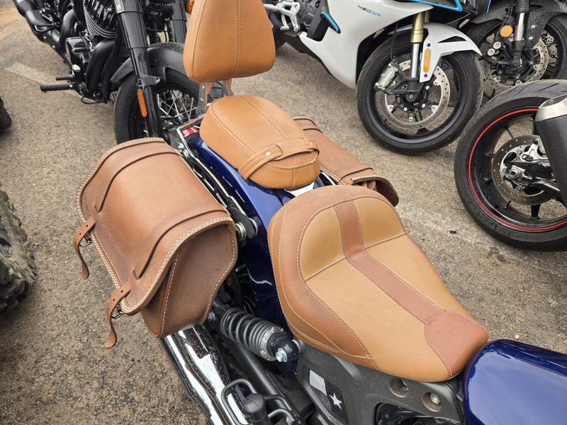 USED 2020 INDIAN MOTORCYCLE SCOUT DEEPWATER METALLIC WABS 49ST BASE Image 12