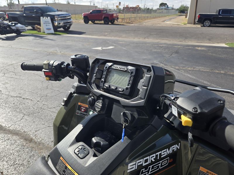 2023 Polaris SPORTSMAN 450 HO EPS SAGE GREEN Image 16