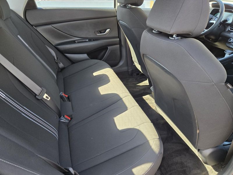 Used 2026 Hyundai Elantra Hybrid Blue Sedan