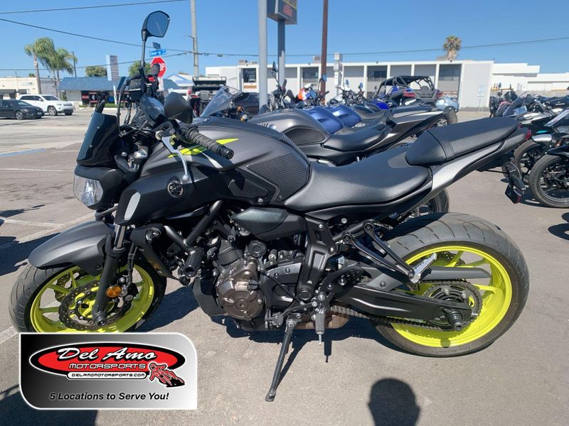 Used 2018 Yamaha MT-07 Image 1