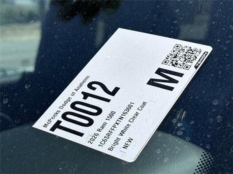 New 2026 RAM 1500 Big Horn Crew Cab 4x4 5