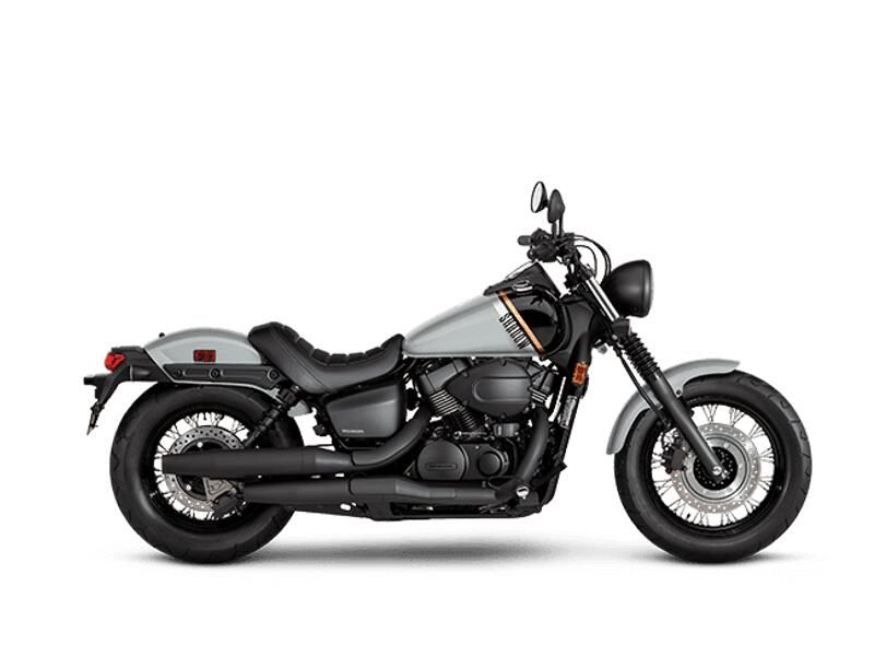 2024 Honda Shadow in a Deep Pearl Gray exterior color. New England Powersports 978 338-8990 pixelmotiondemo.com 