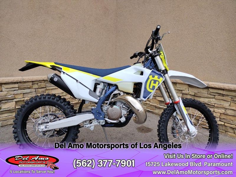 2024 HUSQVARNA TE 150  in a WHITE exterior color. Del Amo Motorsports of Los Angeles (562) 262-9181 delamomotorsports.com 