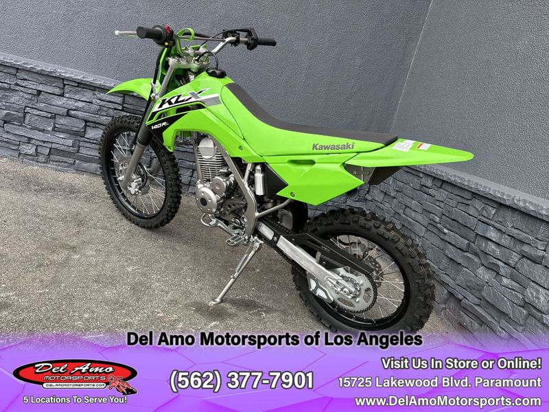 2024 Kawasaki KLX140BRFNN-GN1  in a LIME GREEN exterior color. Del Amo Motorsports of Los Angeles (562) 262-9181 delamomotorsports.com 