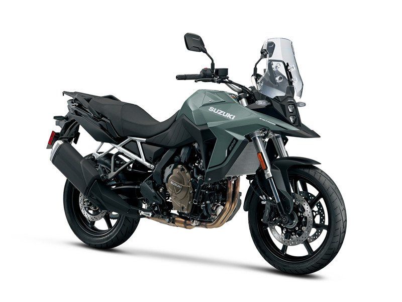 2024 Suzuki V-STROM 800  in a Green exterior color. Parkway Cycle (617)-544-3810 parkwaycycle.com 