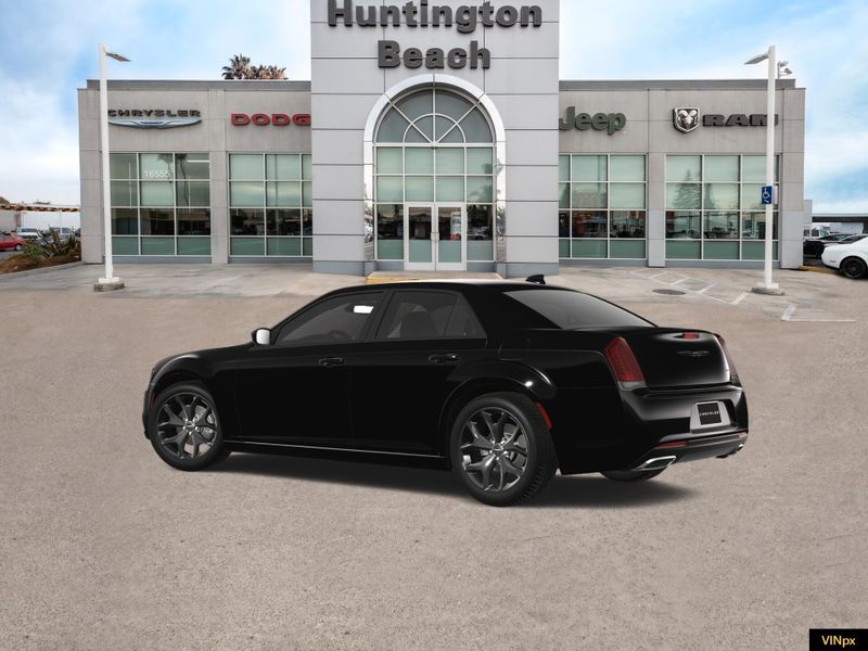 2023 Chrysler 300 Touring in a Gloss Black exterior color and Blackinterior. BEACH BLVD OF CARS beachblvdofcars.com 