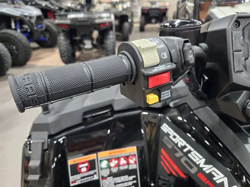 New 2025 Polaris SPORTSMAN 570 TRAIL ONYX BLACK Image 21